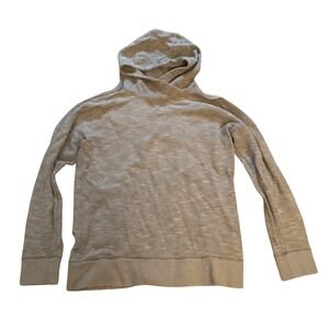 Burton Durable Goods Mens Grey Space Dye Crossover Pullover Hoodie Medium
